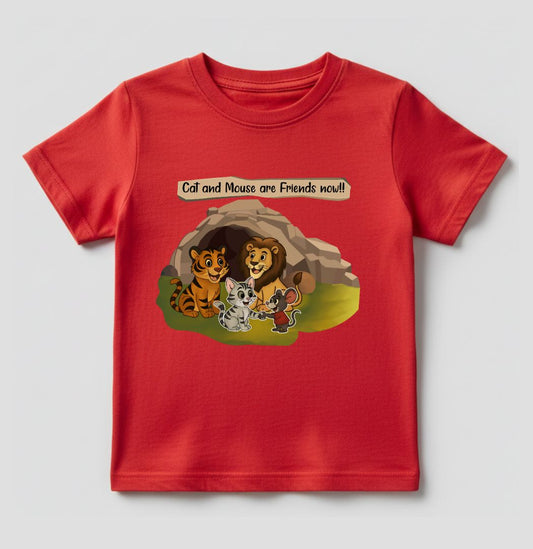 Cat and Mouse are Friends Now.